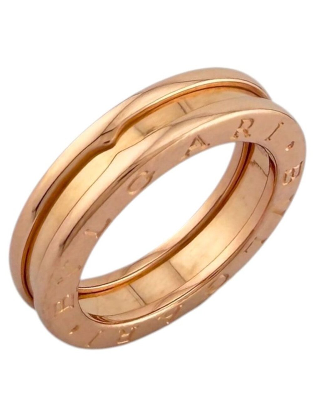 Bvlgari B.zero1 Band Ring Gold 18k Pink - Picture 1 of 8